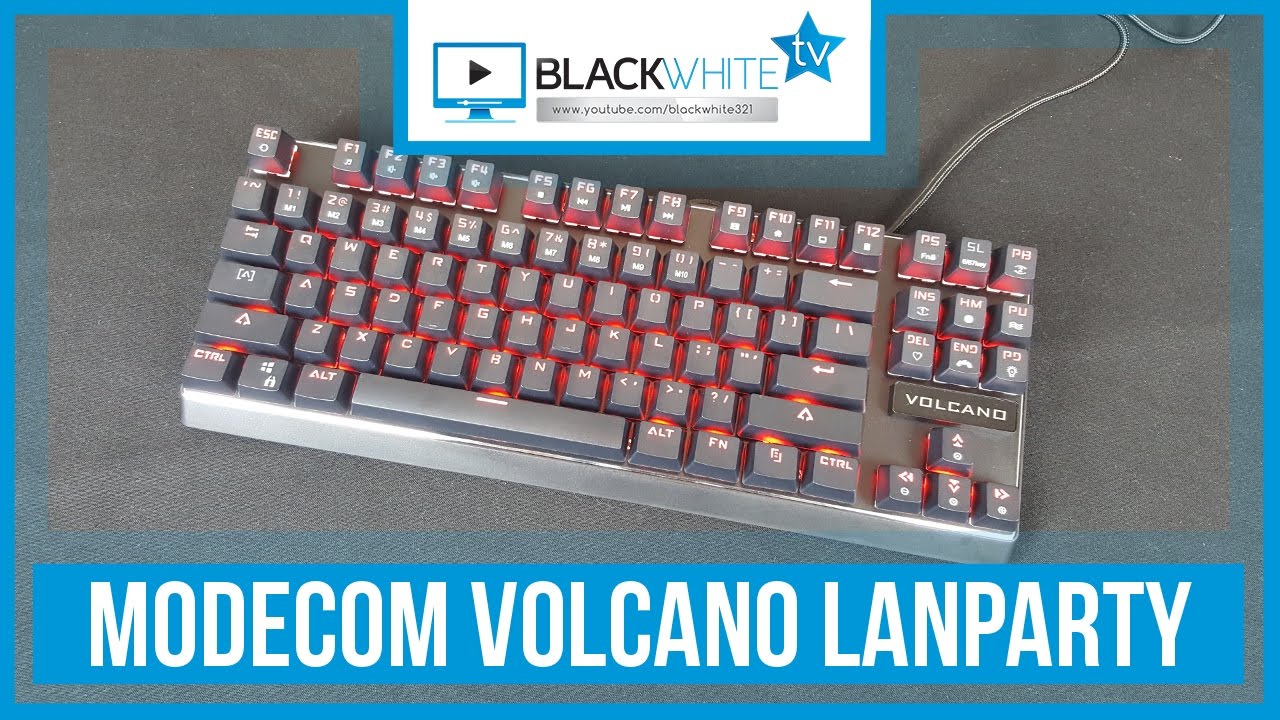 Modecom Volcano LanParty - mechaniczny ten-keyless w dobrej cenie