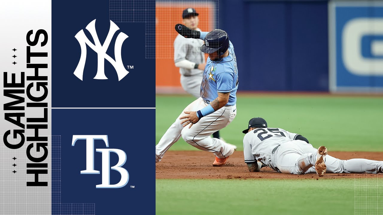 Лучшие моменты матча «Янкиз» против «Рэйс» (7.05.23) | Лучшие моменты MLB