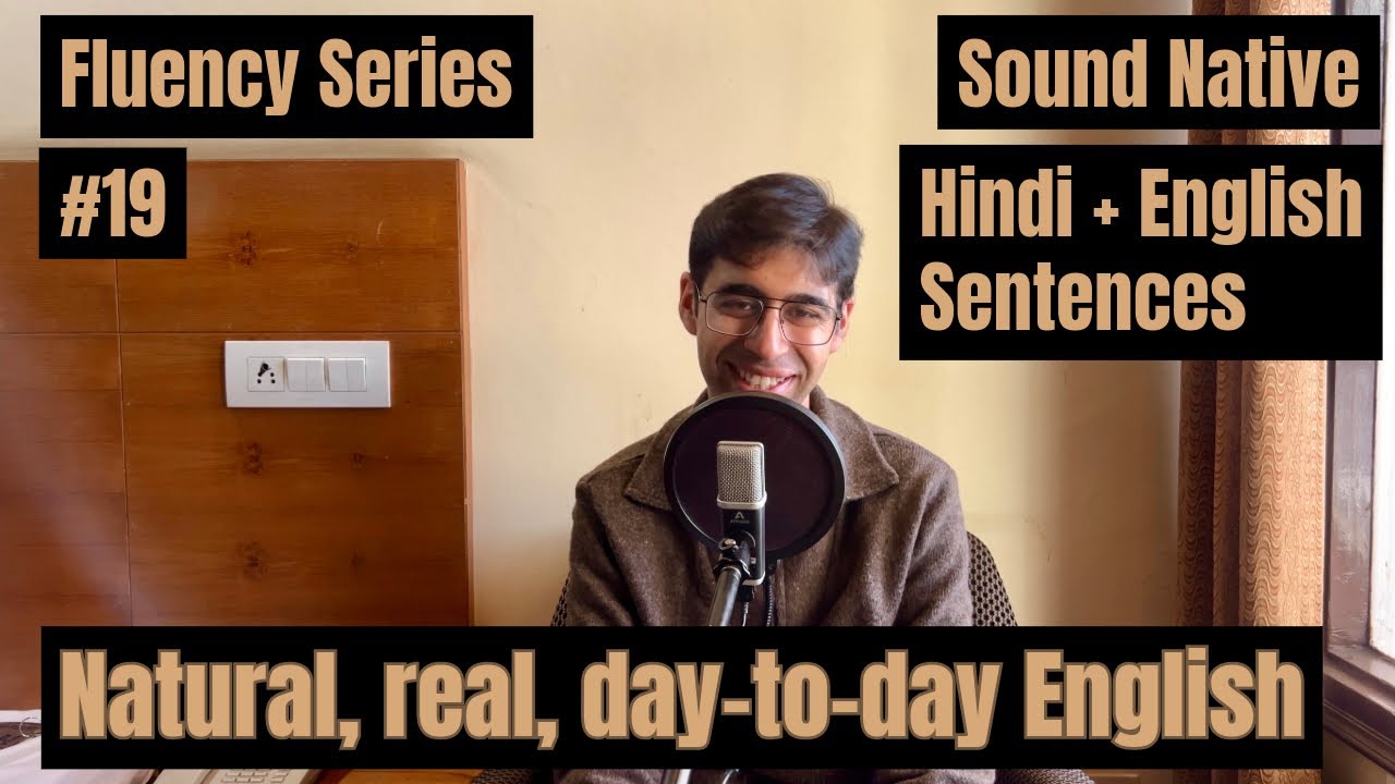 Daily Hindi Sentences in English | Speak English Like Your First Language| #spokenenglish #advanced 