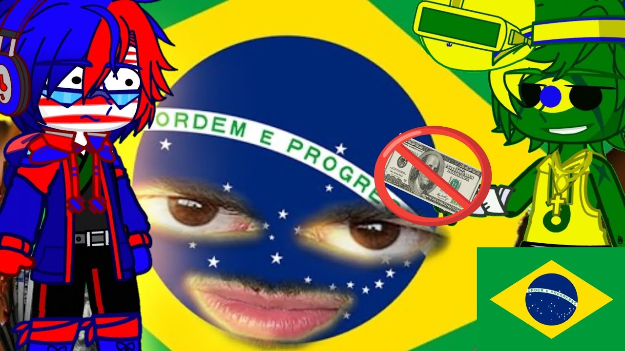 Países reagem ao Brasil presidente do Brics [@oipedrodaher ] [🇧🇷] [GachaGlitch]