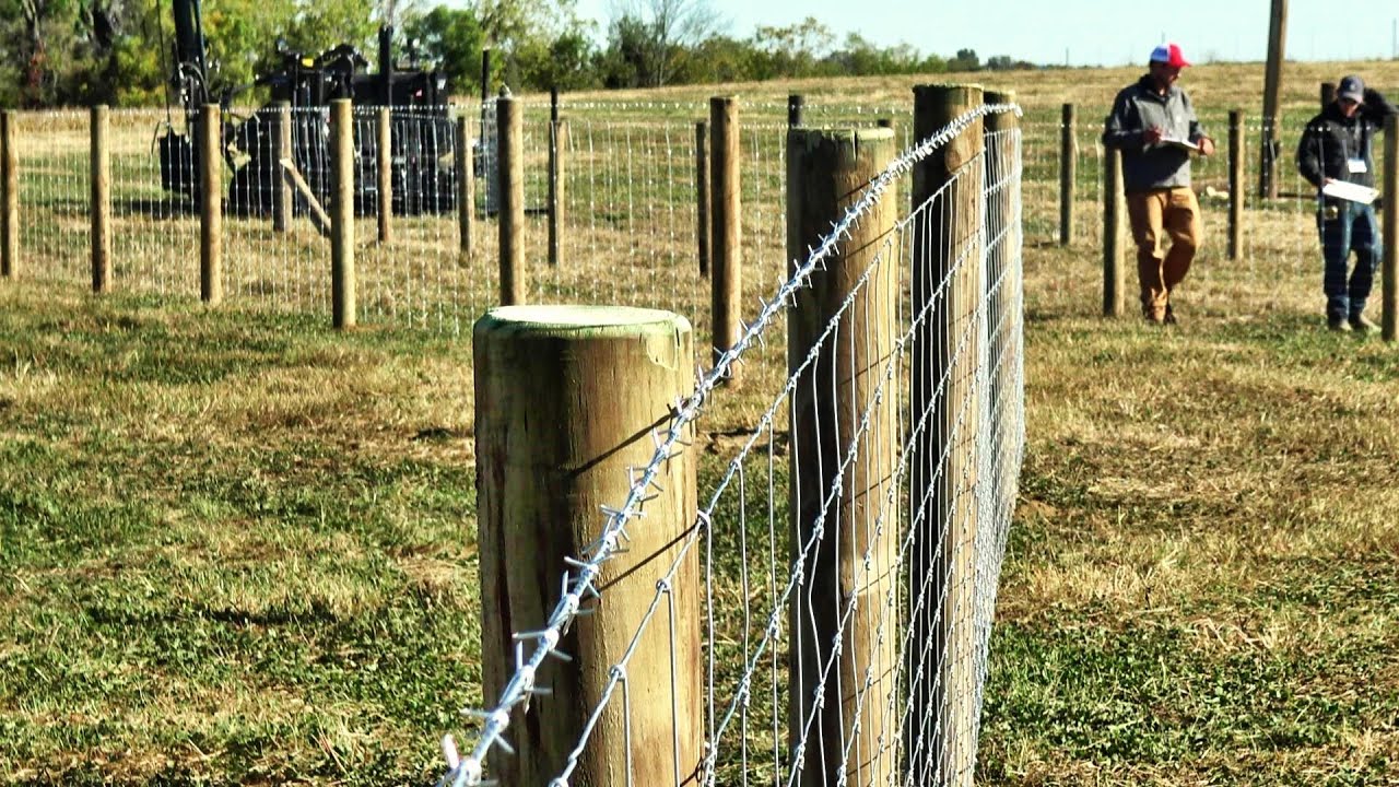 Farm Fencing at it's best! Awesome fence building competition with Tornado Wire!