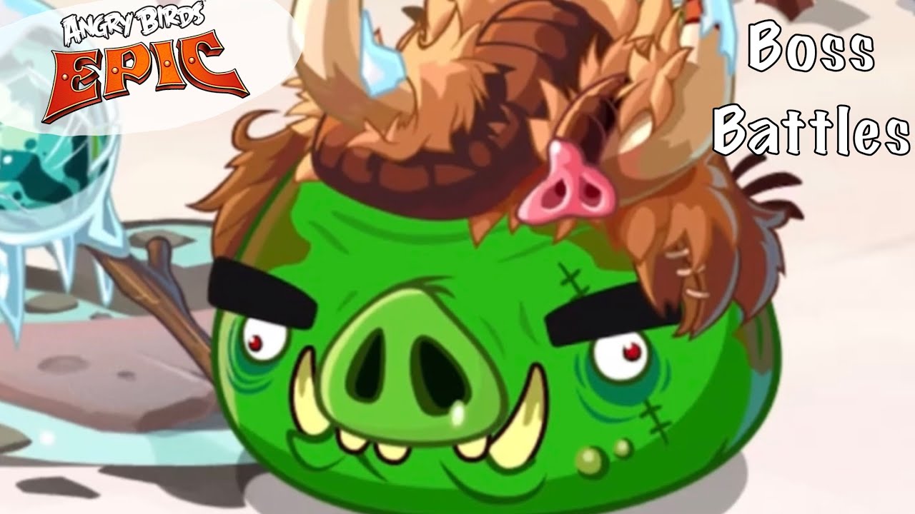 Angry Birds Epic Boss Battles — Winter Wonderland: Primeval Frost Hog