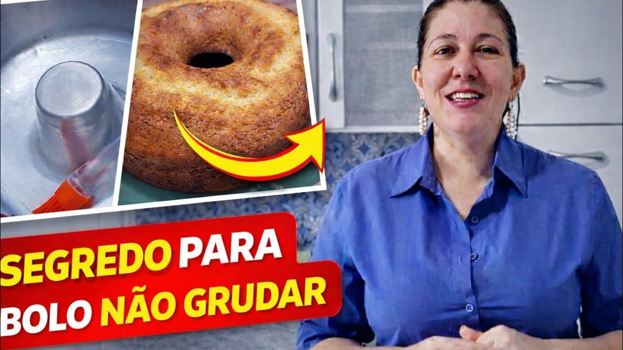 O SEGREDO PARA SEU BOLO NÃO GRUDAR MAIS! 😱 | CLEIDE MARTINS