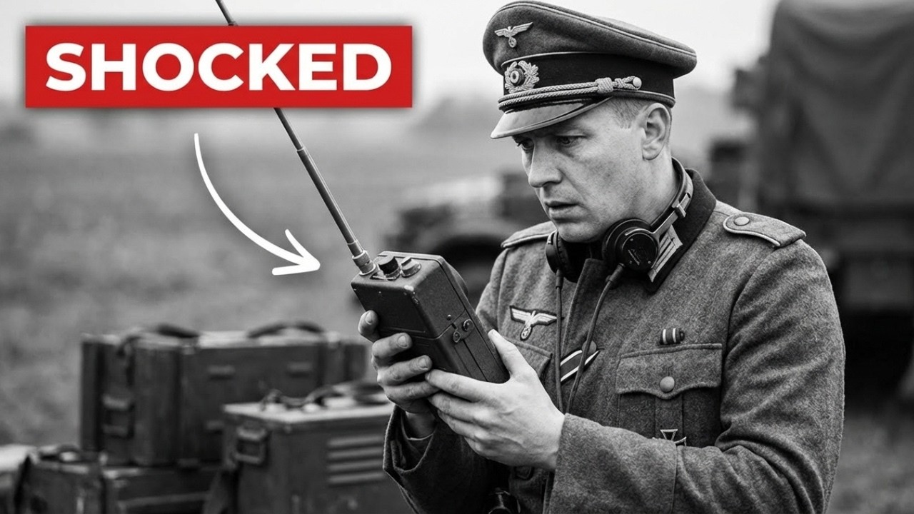 German Officers Captured An American Walkie-Talkie - Then Realized How Far Behind They Were