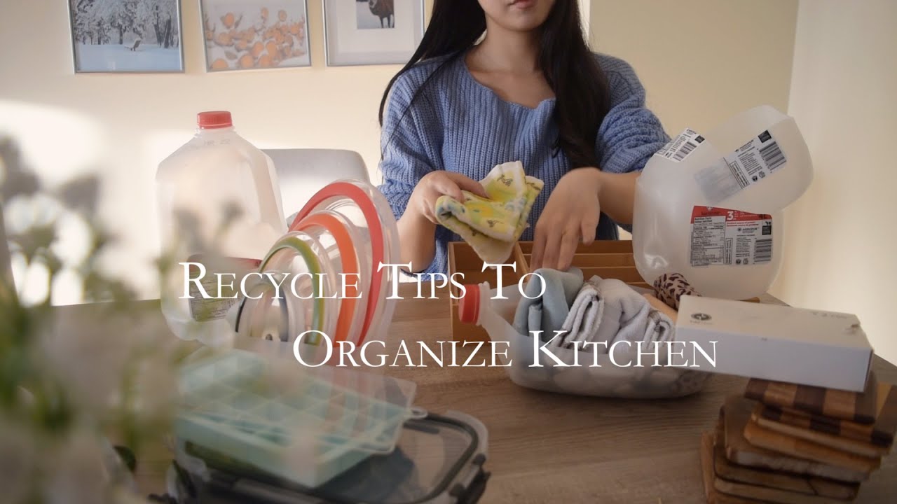 Small Recycle Tips to Organize my Kitchen | Repurpose Hanger | DYI idea | Recycled Organizers