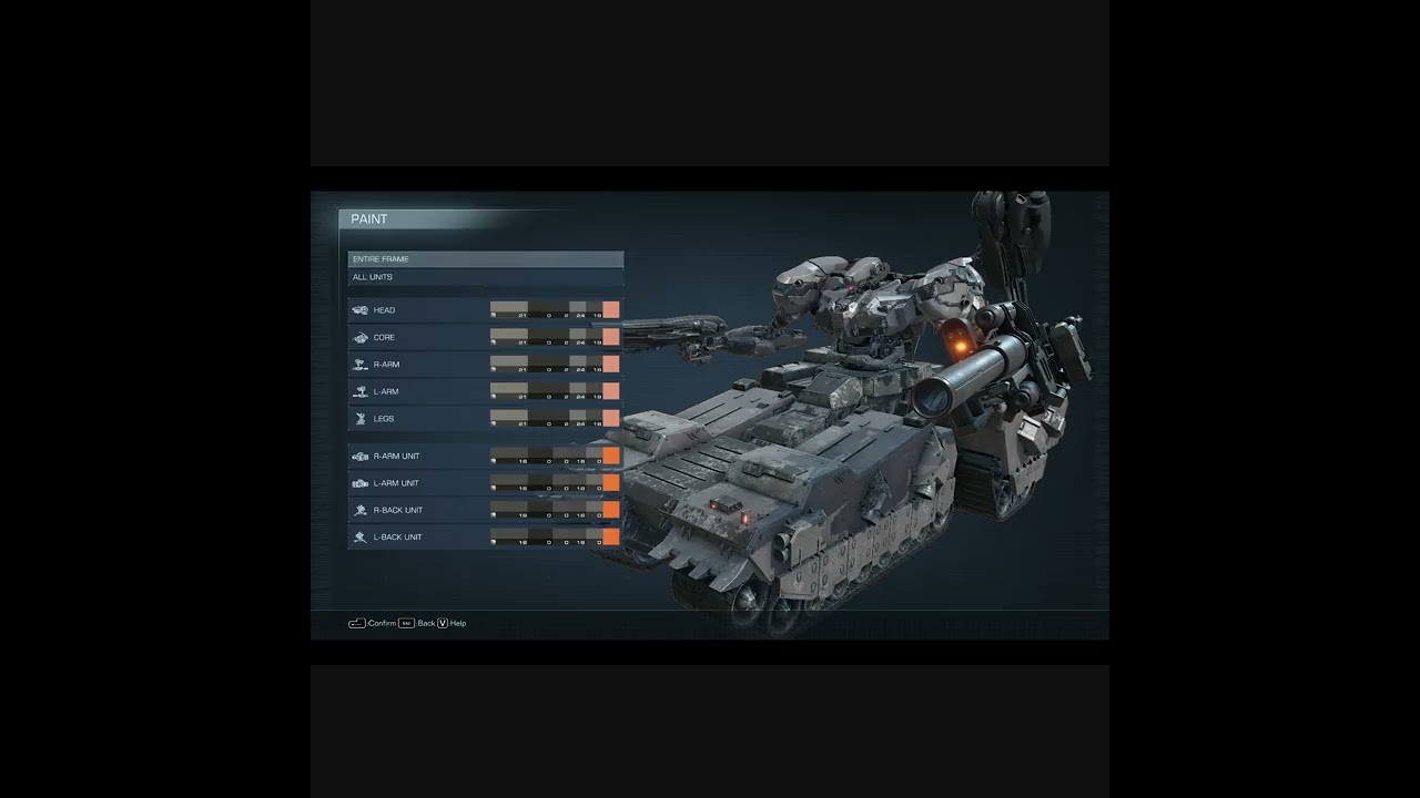 AC Paint - Armored Core 6 Classic Tank - Radeon Pro V620/VKD3D (No bind for QB/TA)