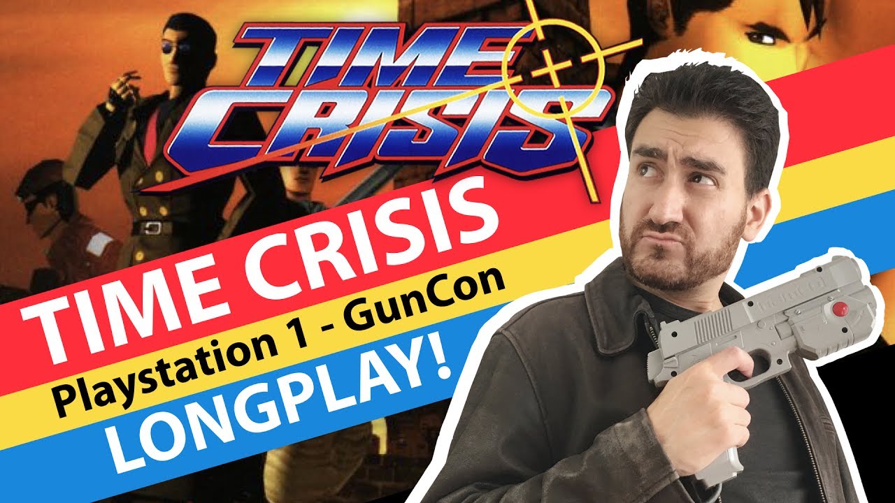 TIME CRISIS PS1/PSX GunCon - FULL LONGPLAY!
