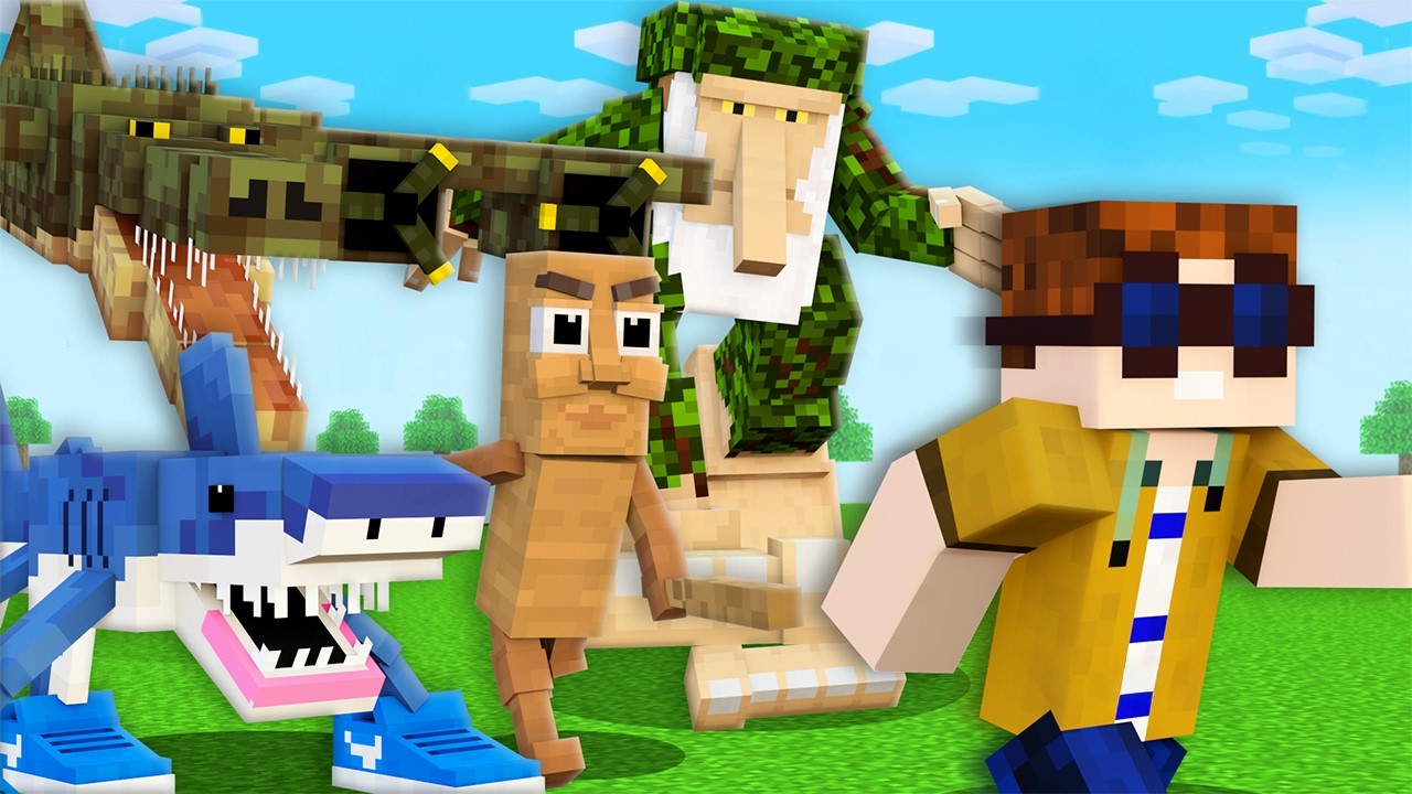 ÜBERLEBE die ITALIAN BRAINROT MONSTER in Minecraft!