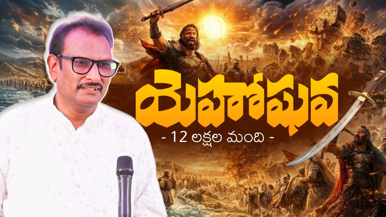 యెహోషువ గ్రంథము పై క్లుప్త పాఠం || Edward Williams Kuntam Messages || Edward Williams Messages