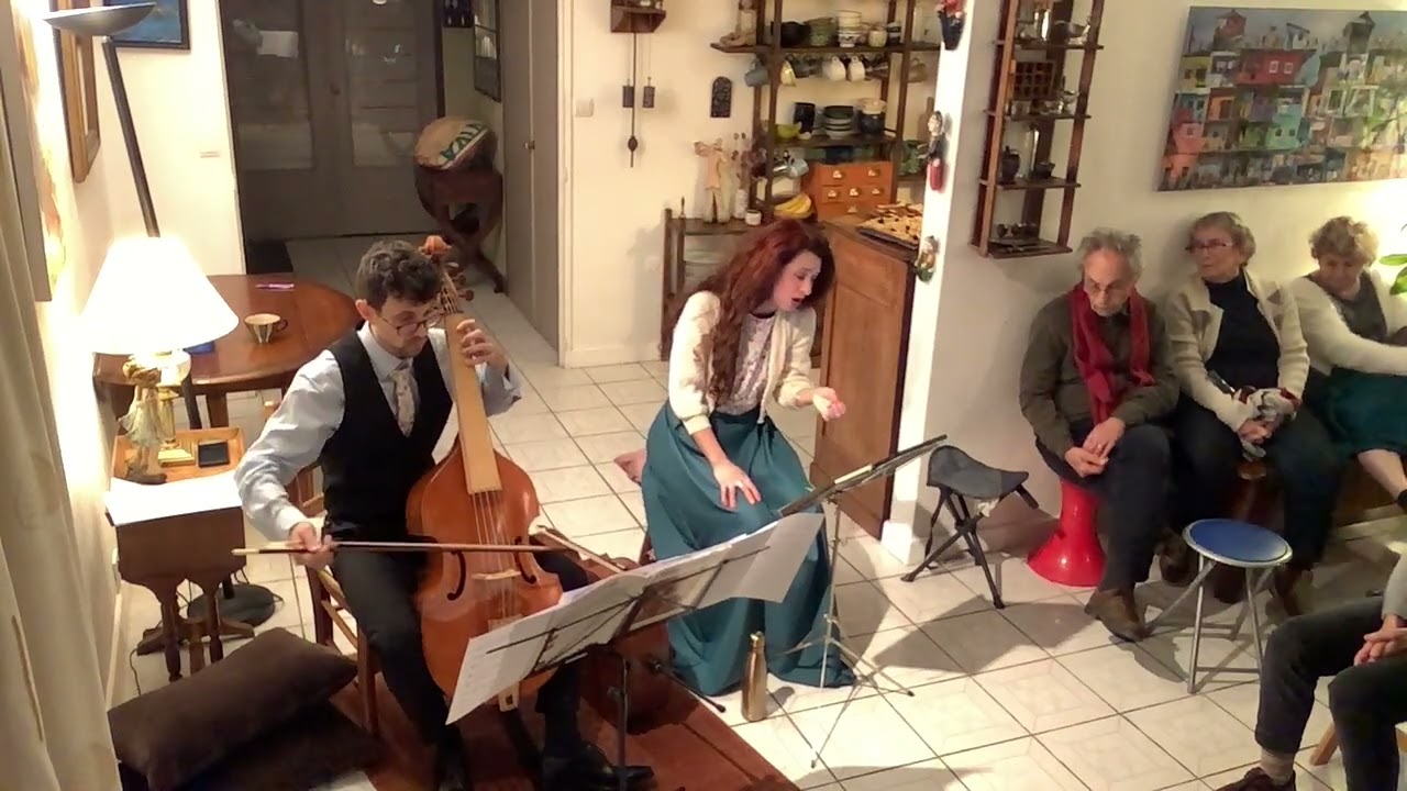 O Solitude, extrait, Henry Purcell, Welleda Muller soprano, Célestin Bernard viole de gambe