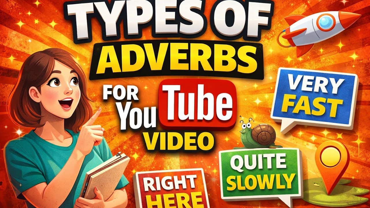 Types of adverb - easy way to understand 
