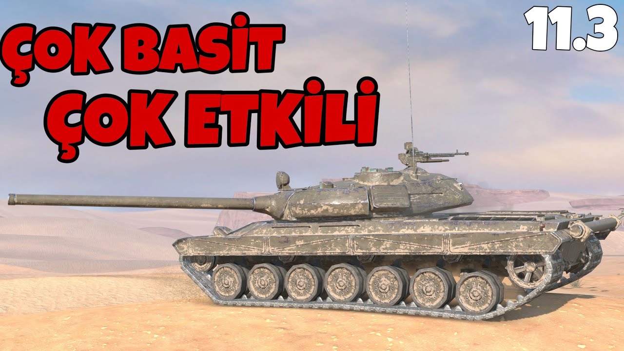 ARTIK SIRADAN BİR TANK DEĞİL, VZ55 İLE 5 MAÇ !