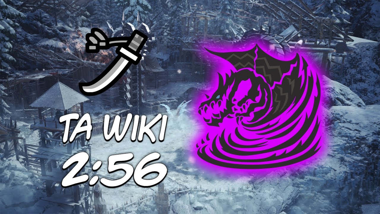Tempered Kushala Daora TAwiki Longsword Solo 2:56.73 | MHW:IB PC