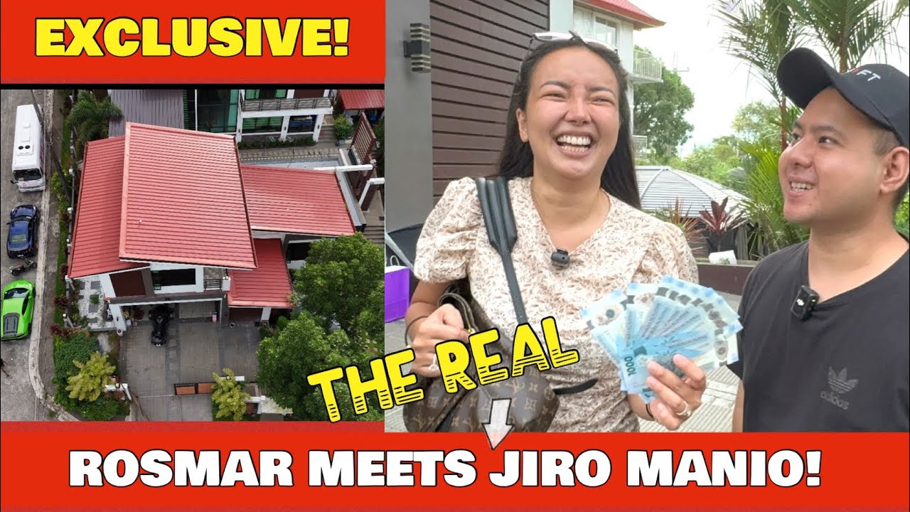 EXCLUSIVE! ROSMAR MEETS “THE REAL” JIRO MANIO  + HOUSE TOUR (PART 1)