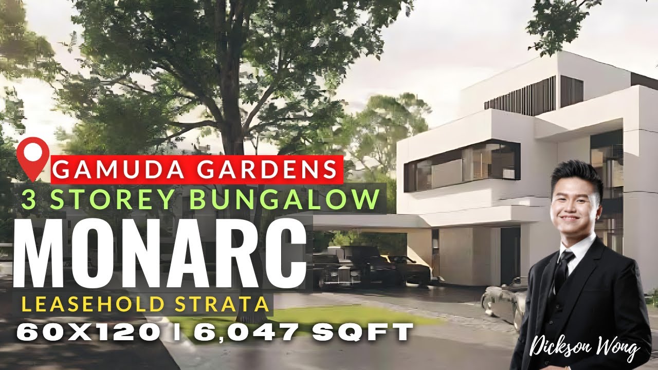 3 Storey Bungalow Monarc (Type B), Gamuda Gardens by Gamuda Land 【ED Properties EP040】