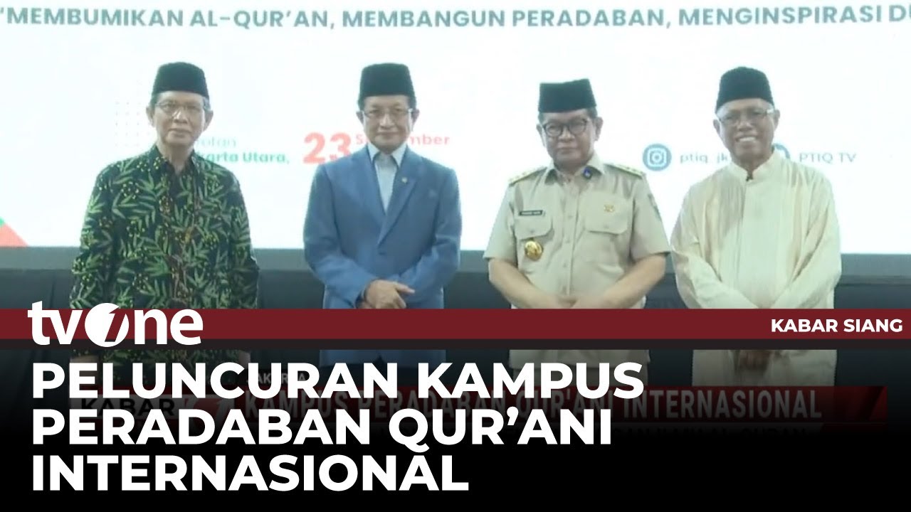 Univ PTIQ Resmikan Kampus Peradaban Qur'ani Internasional | tvOne