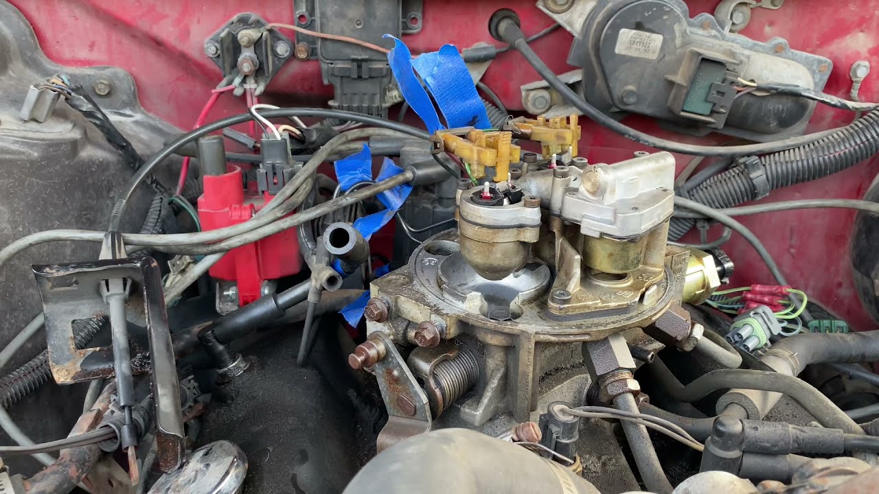 1993 Chevy S10 2.8l глохнет на холостом ходу