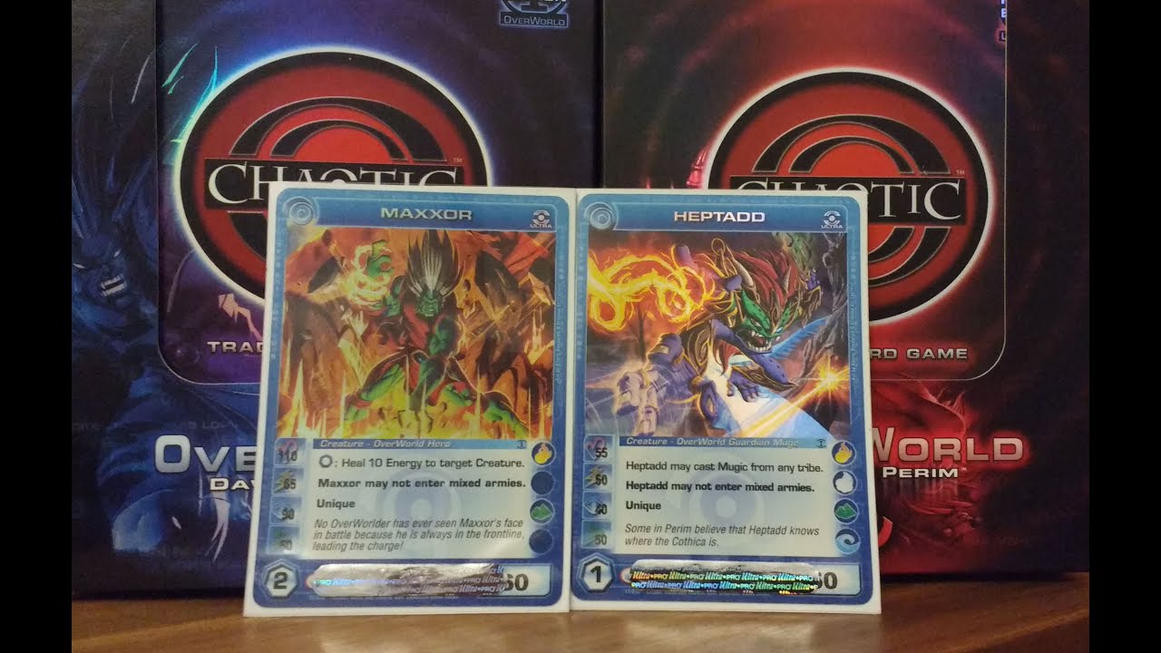 Chaotic UNBOXING | 10 Starter decks (HEPTADD)