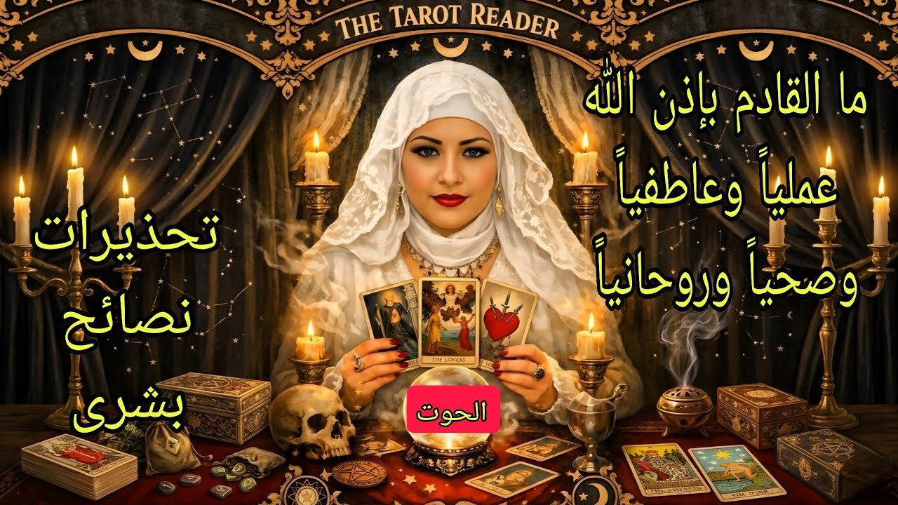 تاروت برج الحوت♓️ما القادم بإذن الله عملياً ومادياً وعاطفياً .. تحذيرات ونصائح وبشريات