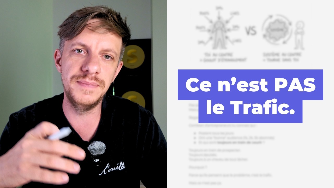Tu n'as pas un problème de leads (tu as un problème de système)