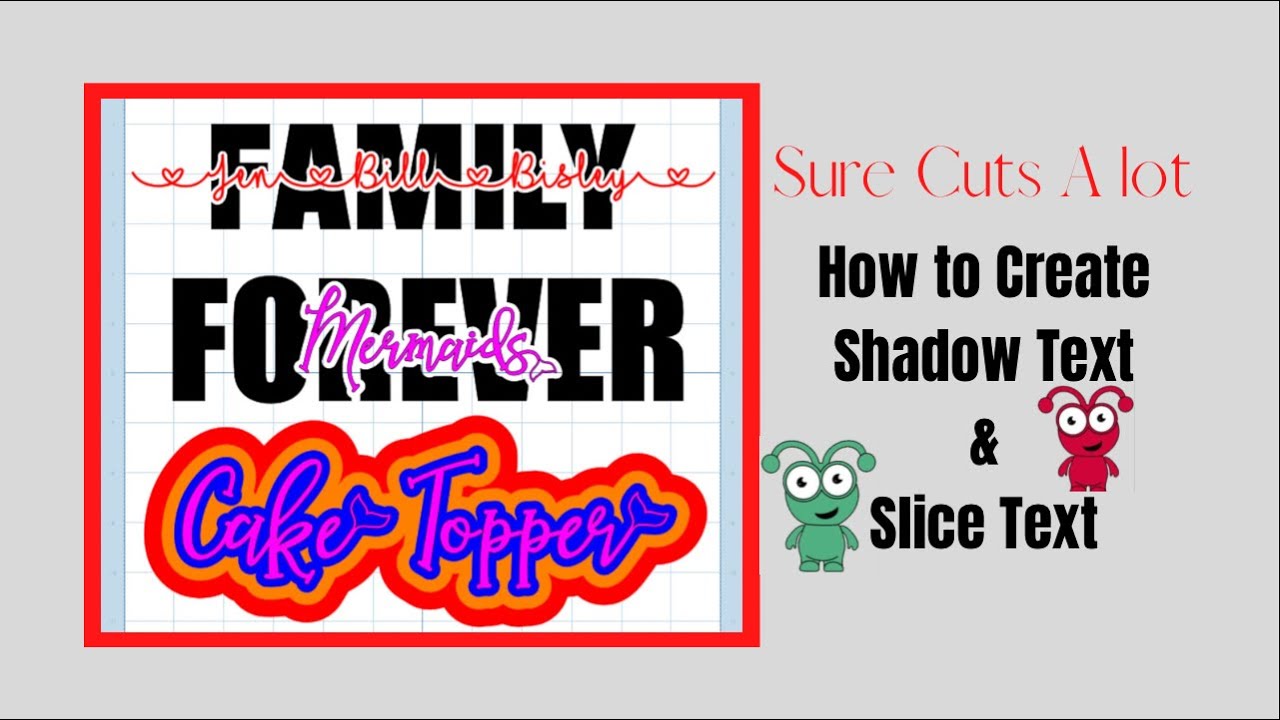 Sure Cuts Alot - Shadow Text