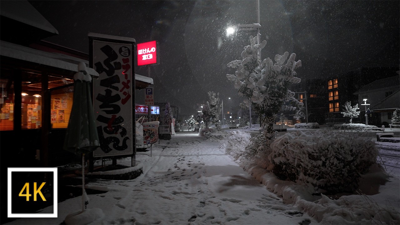 🇯🇵 Wake up, Its snowing in Japan