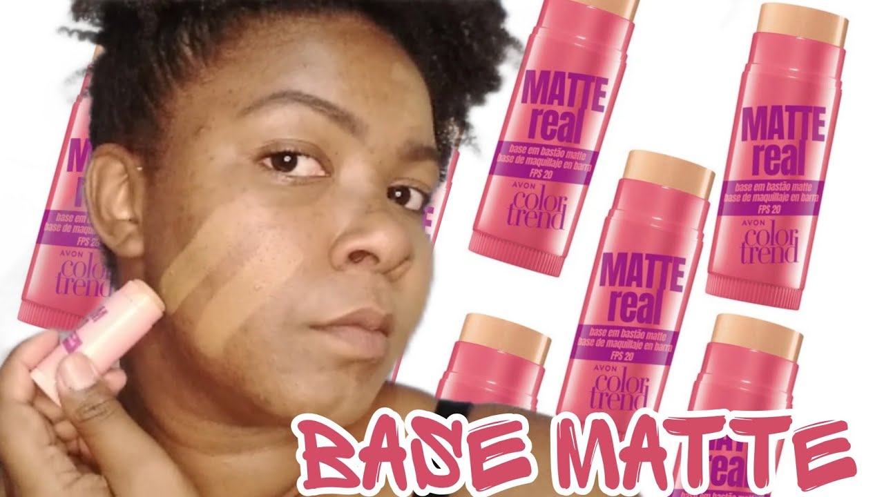 BASE BASTAO MATTE REAL AVON #Baseavon #mattereal #basebastao