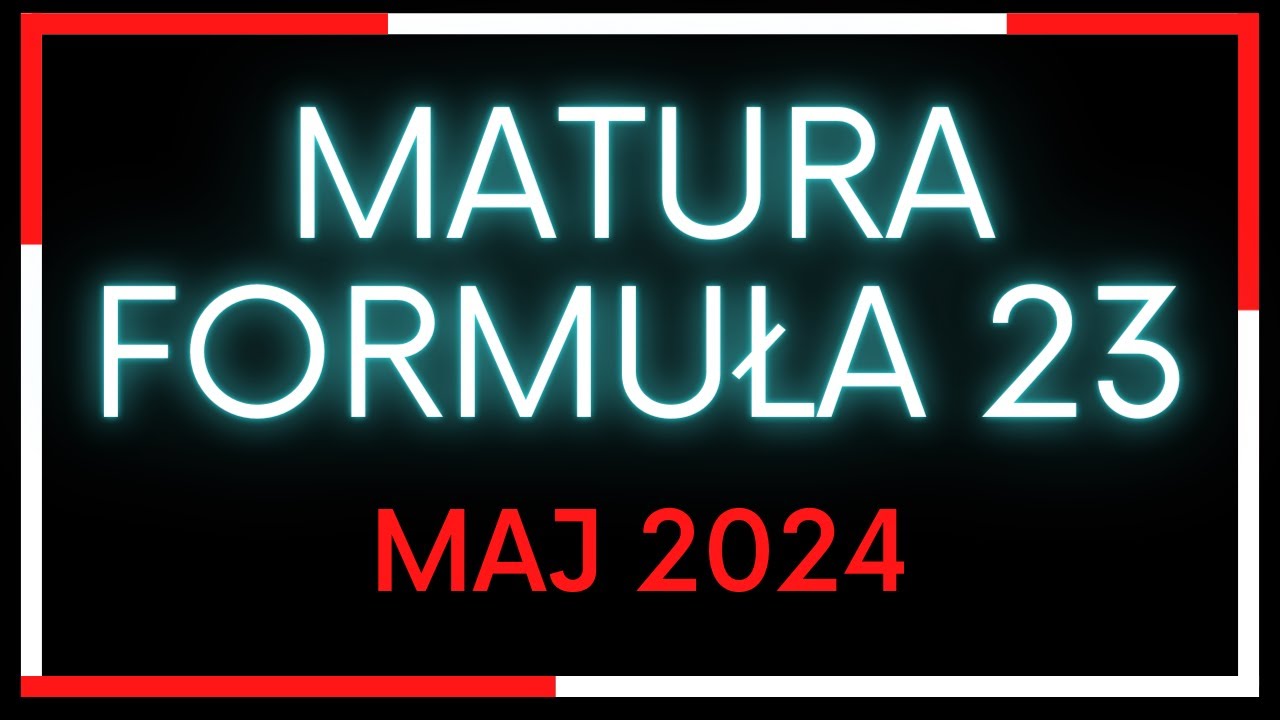 Matura maj 2024 formuła 2023 matematyka cały akrusz - rozwiązania