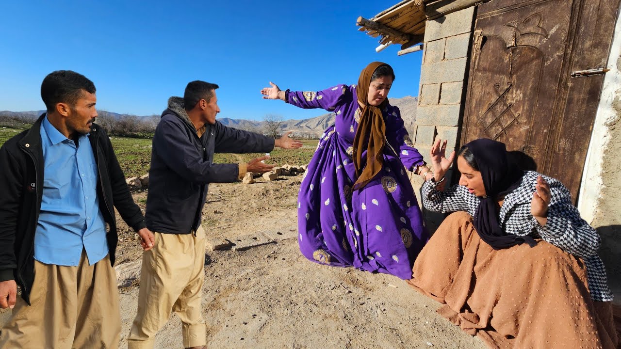 Sarah's urgent warning to Jamila to leave the hut