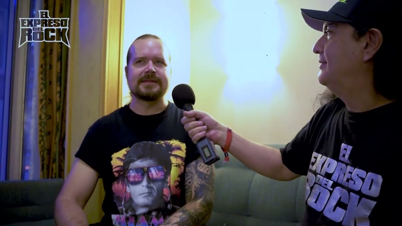 INTERVIEW W/ NIILO SEVÄNEN OF INSOMNIUM, IN 70000 TONS OF METAL CRUISE, FEB. 2, 2023