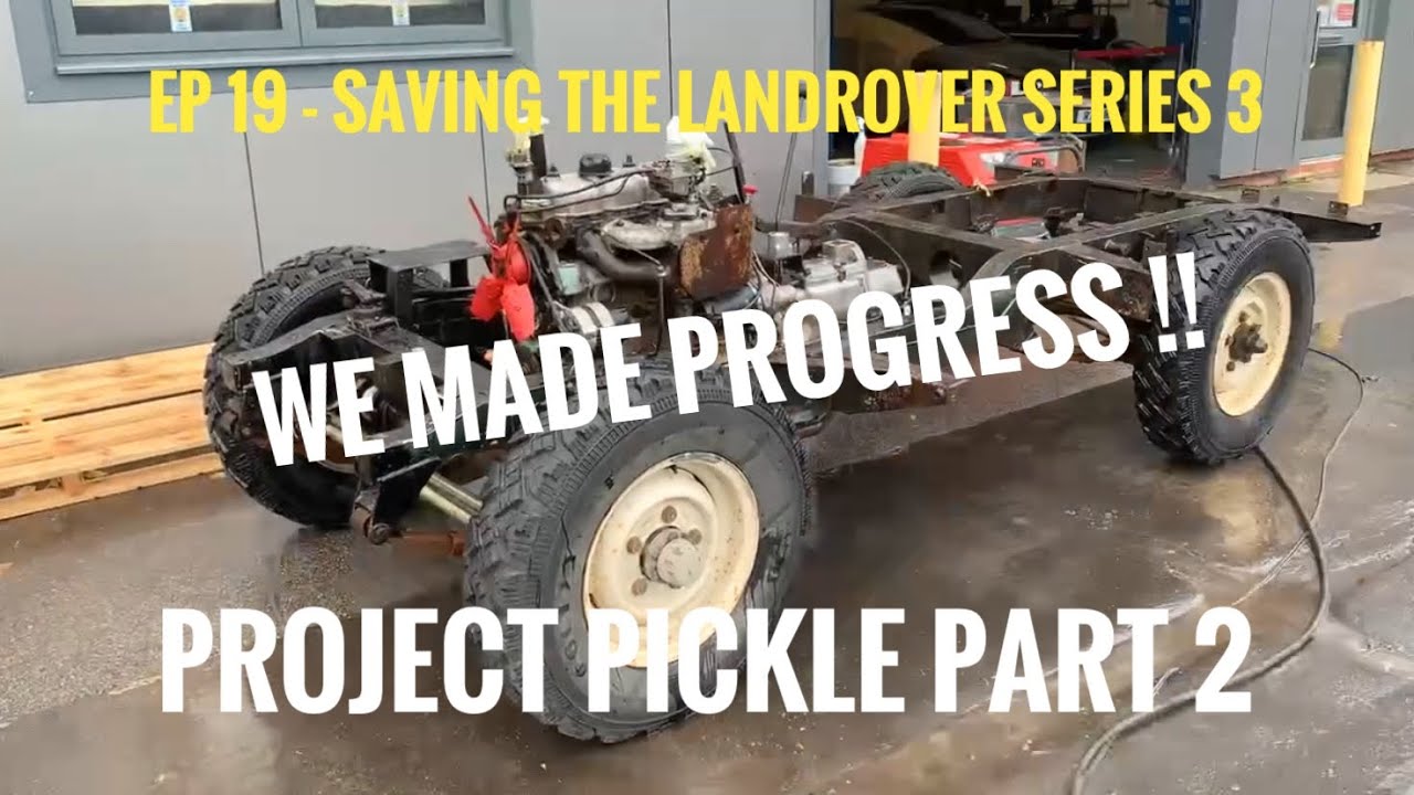 Land Rover Series 3 Restoration - Part 2 of Project Pickle the 1976 88