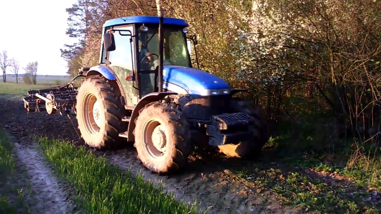 #3 Uprawa pod siew kukurydzy/2016/ New Holland TD5050 + Agregat łapowy 2,5m