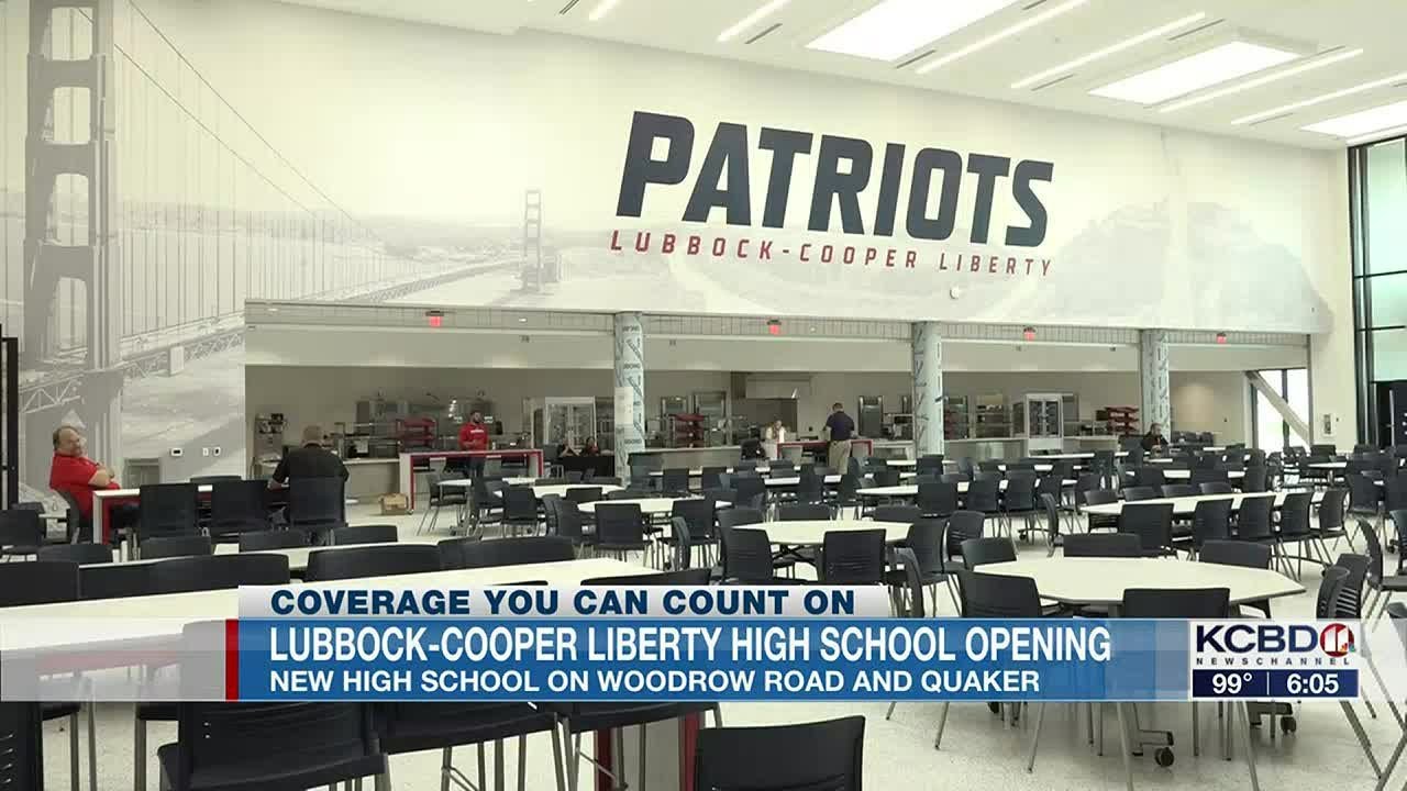 Tour of new Lubbock-Cooper Liberty High School