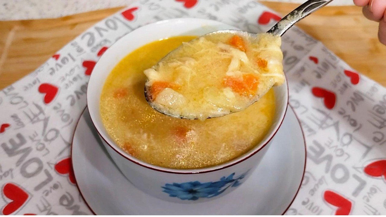Turkish-Style Rich & Flavorful Chicken & Vegetable Soup 😍😋