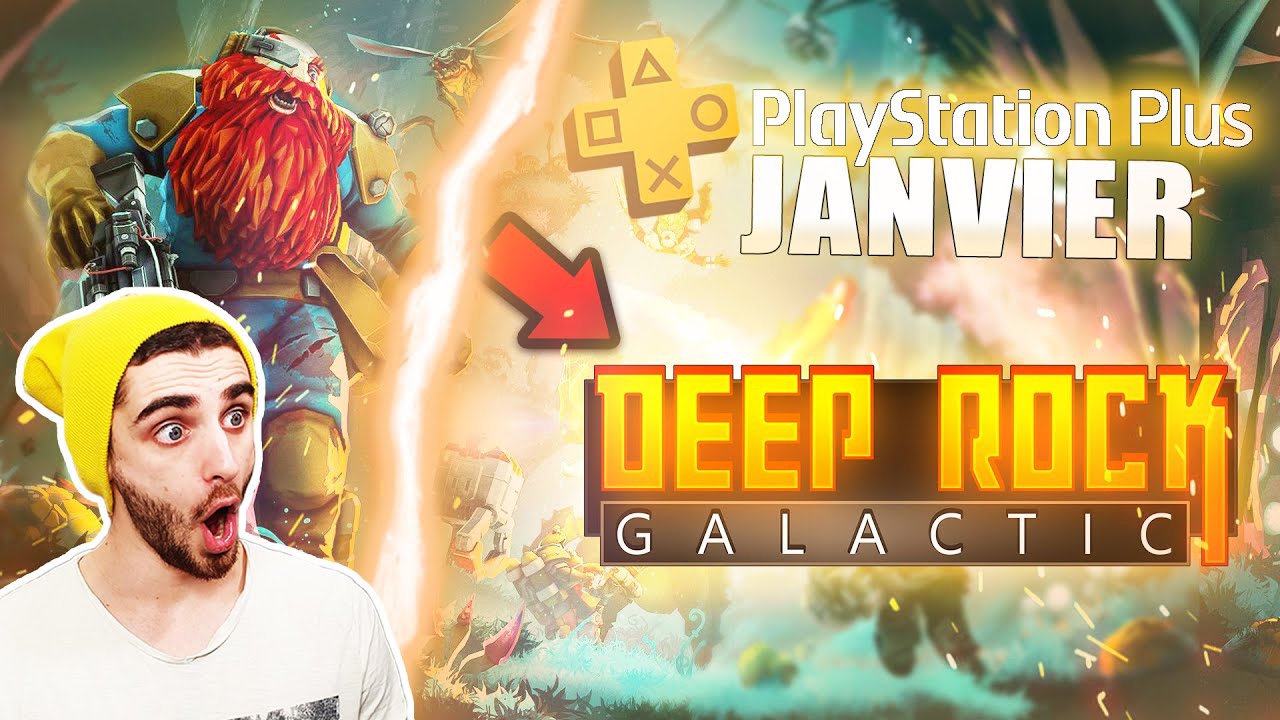 D&eacute;couverte de DEEP ROCK Galactic (Jeux PS+ de Janvier) Troph&eacute;es Difficiles Ou Pas ?