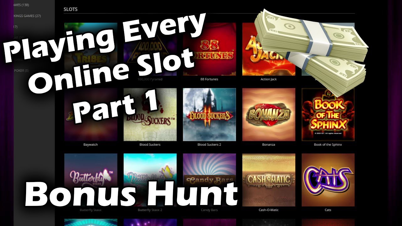 Playing EVERY slot on DraftKings Casino! Bonus Hunt with Stats - Chasing Jackpots
