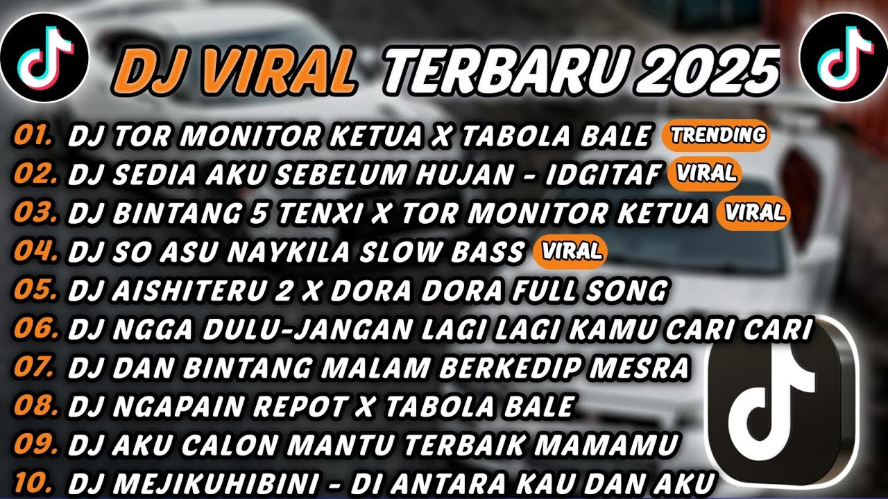 DJ TIKTOK TERBARU 2025 - DJ TOR MONITOR KETUA X TABOLA BALE🎵DJ SEDIA AKU SEBELUM HUJAN - IDGITAF🎵