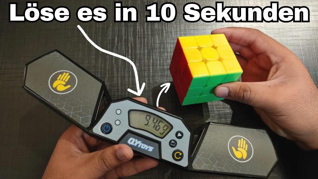 So knackst du den Zauberwürfel in 10 Sekunden!