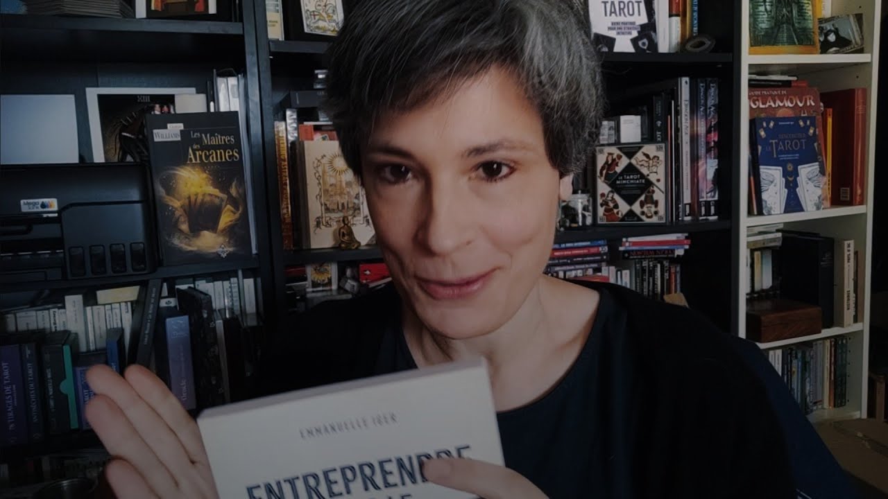 Je vous raconte ce qu'il y a derrière mon nouveau livre, Entreprendre avec le Tarot.