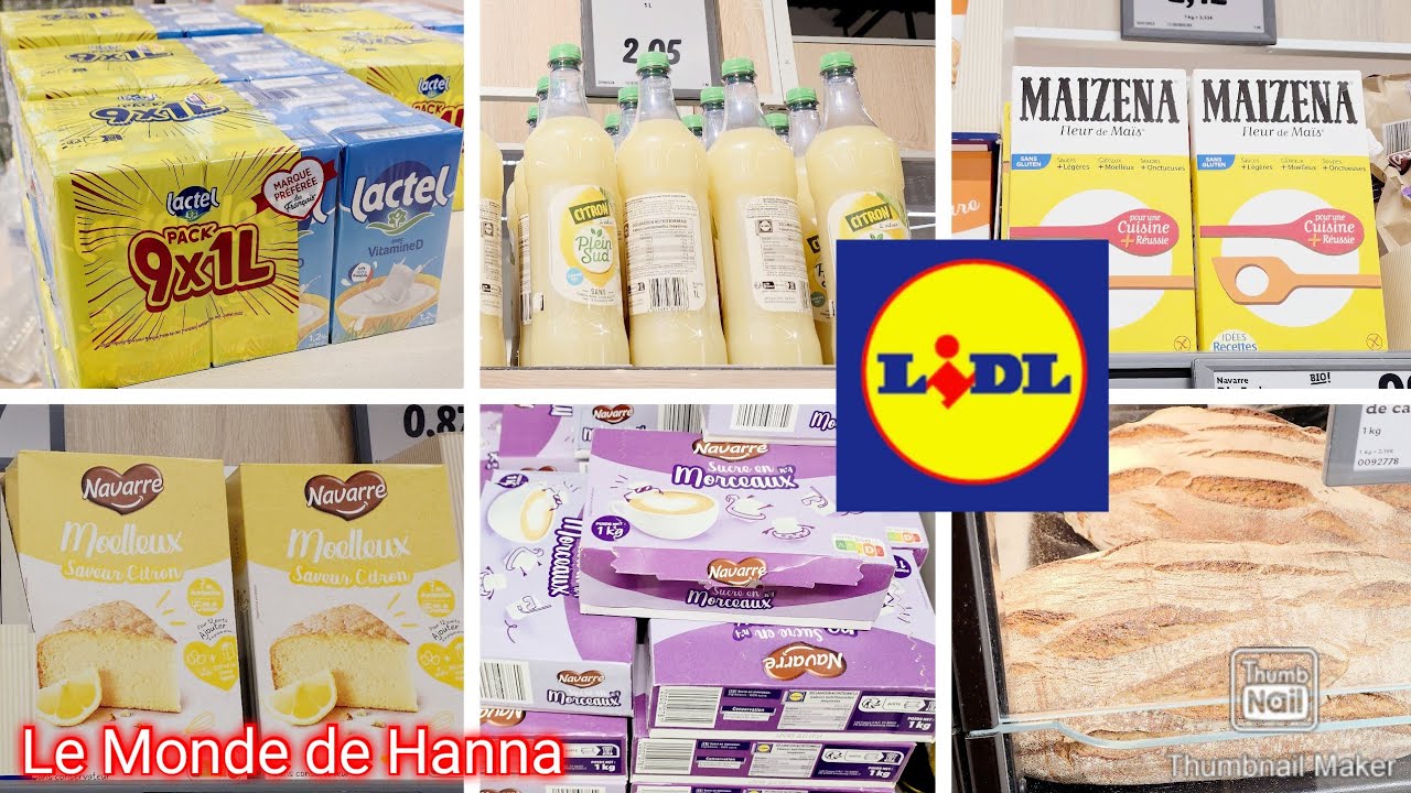 LIDL FRANCE ARRIVAGE 03-02 BONS PLANS COURSES 