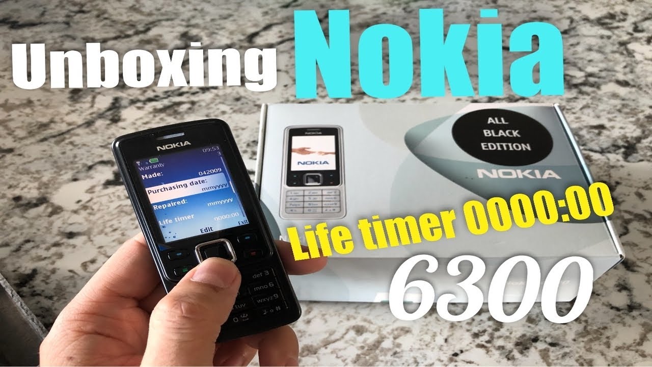 Brand New Nokia 6300 rare BLACK EDITION Uk Model Unboxing & review | Vintage Mobile Phone Collection