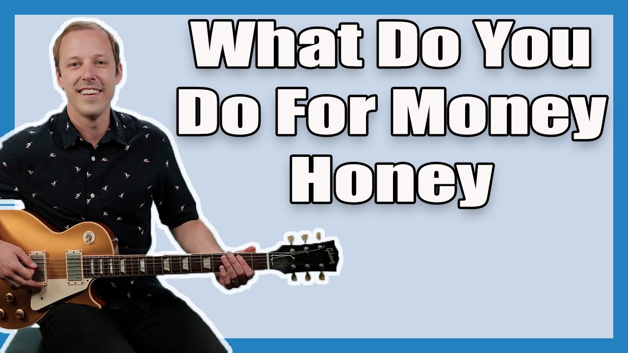 What Do You Do For Money Honey Guitar Lesson (AC/DC)