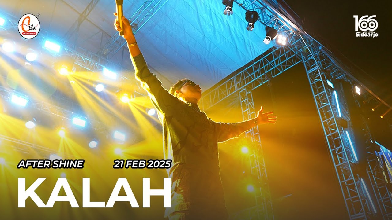 AFTERSHINE - KALAH (Live Performance at HARJASDA 166 Sidoarjo)