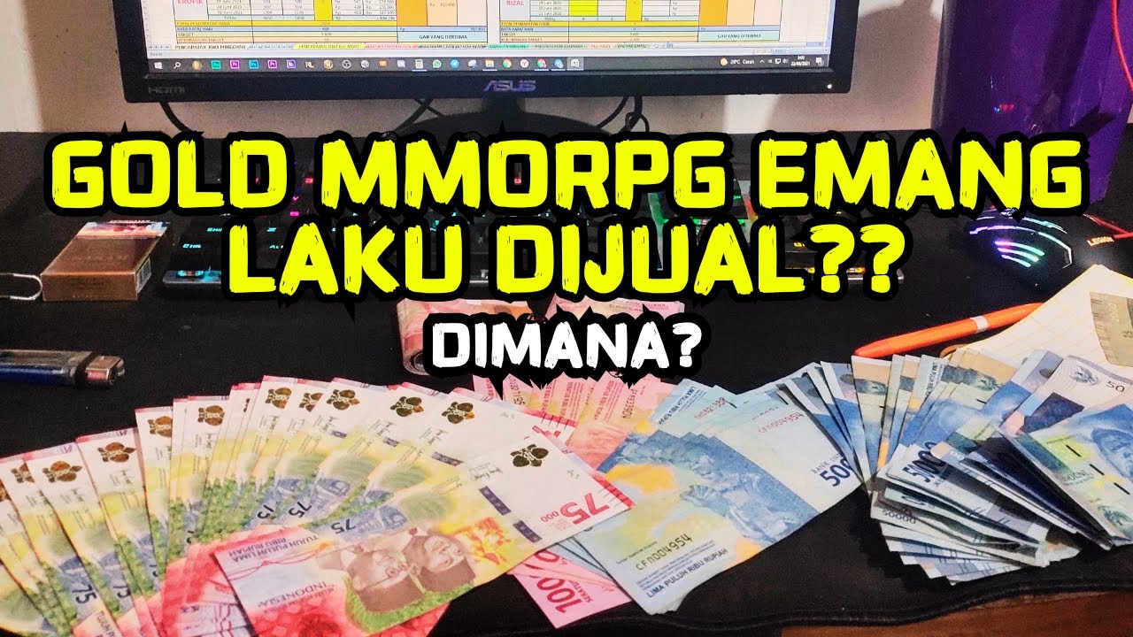 🔴JUAL GOLD MMORPG KALIAN SEBELUM DIBANNED - bingung jual gold dimana simak video ini!!!!!