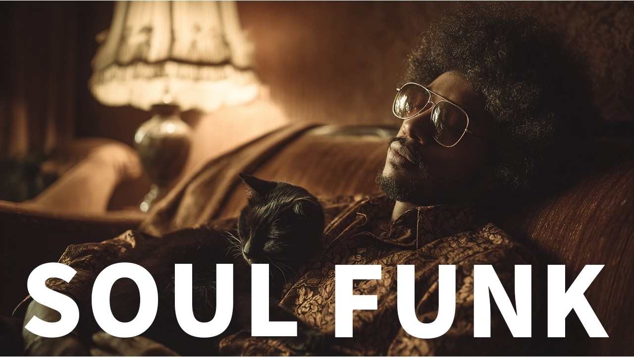 🌃 Starlit Rooftop Lounge - 48 BPM Mellow Soul Funk | Night Breeze & Relaxing Vibes