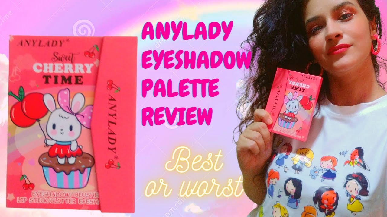 ANYLADY Eyeshadow palette Review| Best or worst palette| super murah