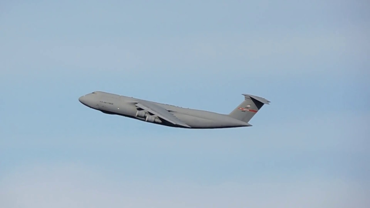 C-5 Galaxy taking off