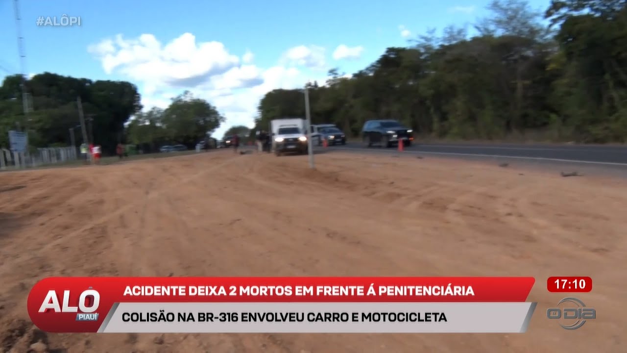 Grave acidente entre carro e moto deixa duas pessoas mortas em frente à penitenciária 27 06 2025