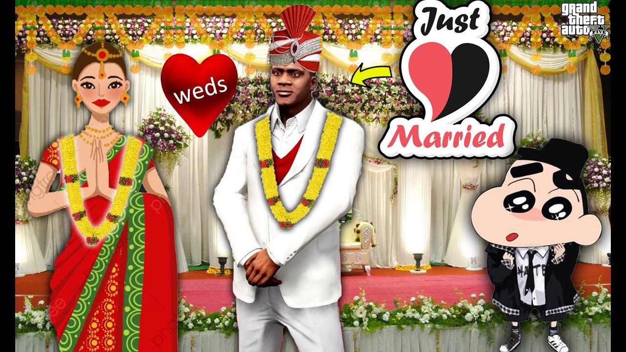 FRANKLIN WANT TO MARRY IN GTA5 ll PART 3 ll SHINCHAN WEDDING ll Varun the gamer 2.0