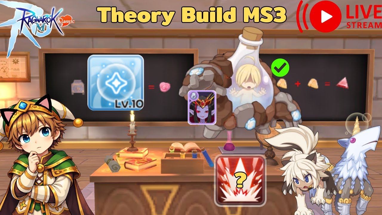 🔴LIVE ROMC : Genetic MS3 Theory build (ลองของ)